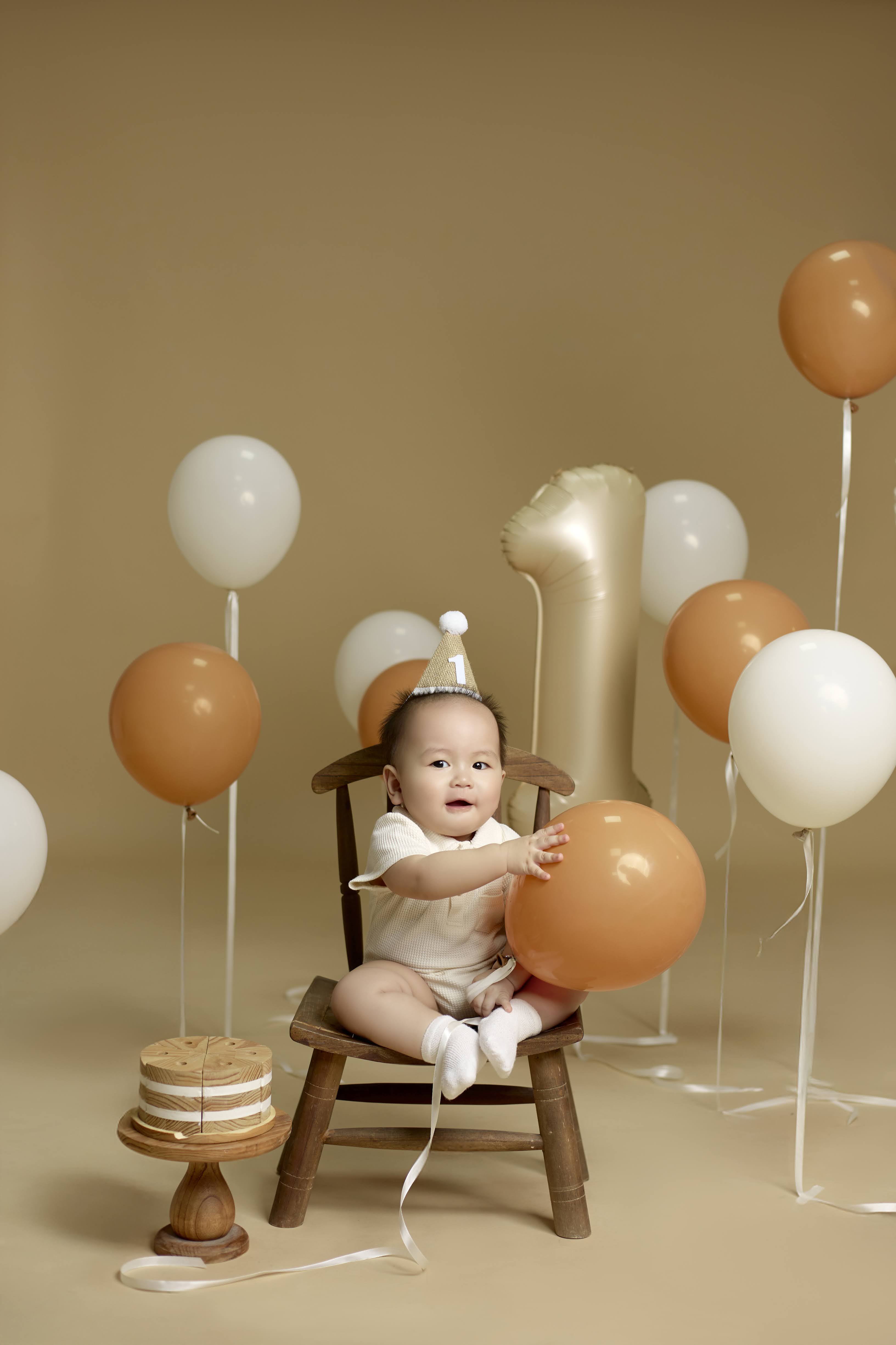 Chụp ảnh baby sinh nhật 1 tuổi